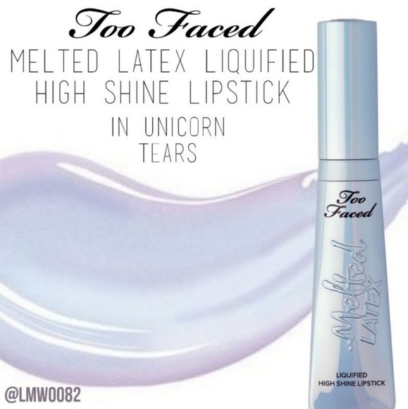 Too Faced Melted Latex Liqd Lipstick Unicorn Tears - Picture 4 of 7